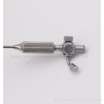 Instrumentos quirúrgicos Aguja laparoscópica de Veress